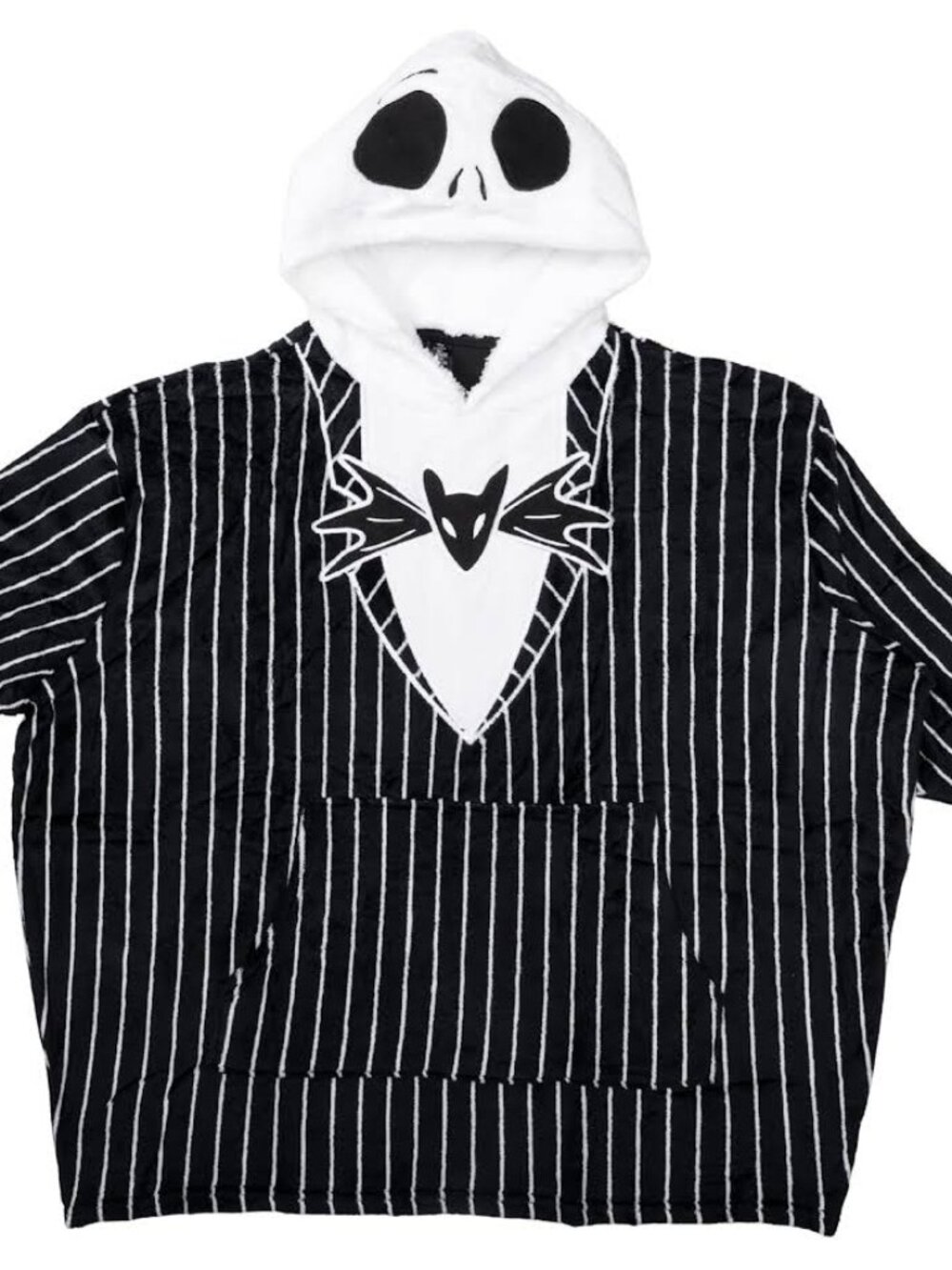 The Nightmare Before Christmas Jack Skellington Costume Hoodie Size 12-14